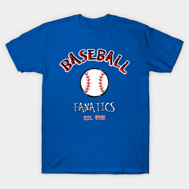 Baseball Fanatics T-Shirt by Scar